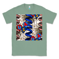 Sage usa balloons seamless pattern Classic Tee - BundleAndBundleShop