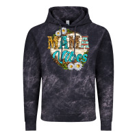Cloud Black mama vibes with daisies Vintage Hoodie - texasbilliewilder