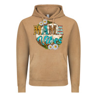 Vintage Camel mama vibes with daisies Vintage Hoodie - texasbilliewilder