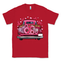 Red breast cancer farm truck Classic Tee - Artiststas