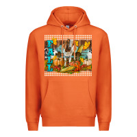 Carrot Fall With Baby Goat Premium Hoodie - LillyAllenDesigns