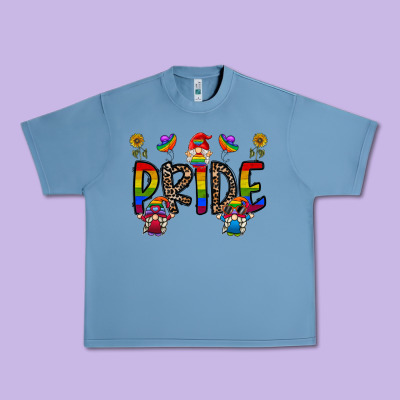 Pride Gnome Urban Heavy Tee Designed By Cowhidedigitalart