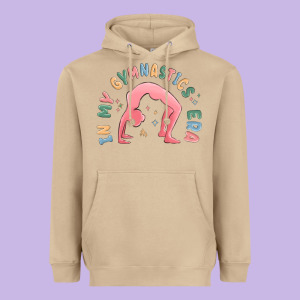 In My Gymnastics Era Shinning Heavyweight Hoodie Designed By Maliassmallbusiness