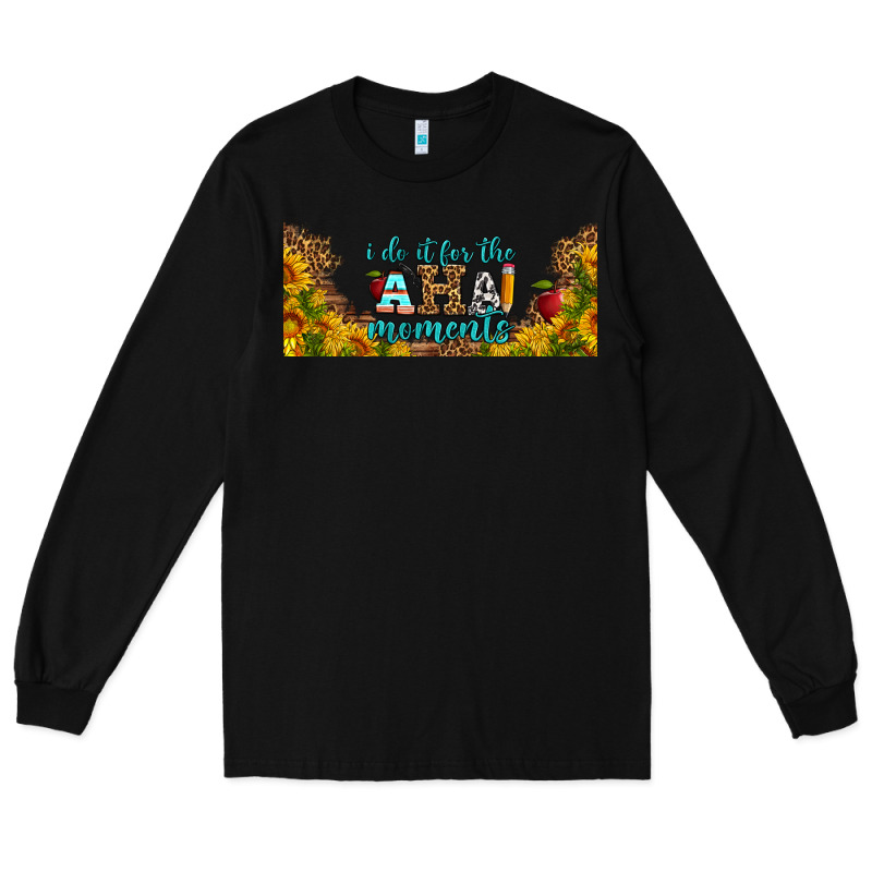 I Do It For The Aha Moments Libbey Glass Long Sleeve Tee by BundleAndBundleShop | Teevron