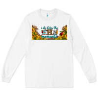 White i do it for the aha moments libbey glass Long Sleeve Tee - BundleAndBundleShop
