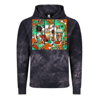 Cloud Black dog coffee cups Vintage Hoodie - Zillion Design Studio