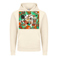 Vintage Artic dog coffee cups Vintage Hoodie - Zillion Design Studio