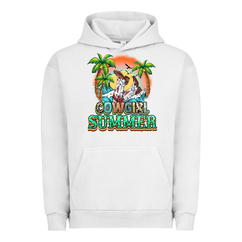 Cowgirl Summer Urban Hoodie by NancyCooperArtShop | Teevron
