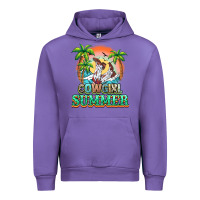 Tulip Cowgirl summer Urban Hoodie - NancyCooperArtShop