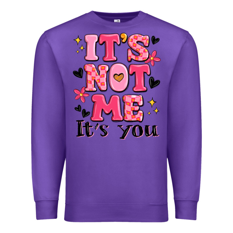 It's Not Me It's You Premium Sweatshirt by MaliasSmallBusiness | Teevron