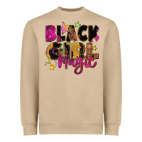 Mushroom Black girl magic Heavyweight Sweatshirt - Zillion Design Studio