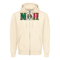 Sandshell mexican flag mini Zipper Hoodie - Jasminsmagicworld