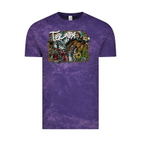 Cloud Purple texas Vintage Tee - SublimationCraftShop