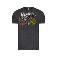 Vintage Black texas Vintage Tee - SublimationCraftShop