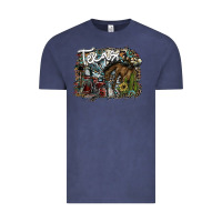 Vintage Denim texas Vintage Tee - SublimationCraftShop
