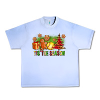 Tis The Season Christmas With Softball And Gingerbread Man Urban Heavy Tee | Teevron