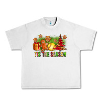 Lunar Rock Tis The Season Christmas With Softball And Gingerbread Man Urban Heavy Tee - FaDigitalArtStudio