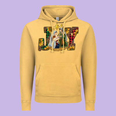 Joy Holy Family Vintage Hoodie Designed By Ranaportraitstore