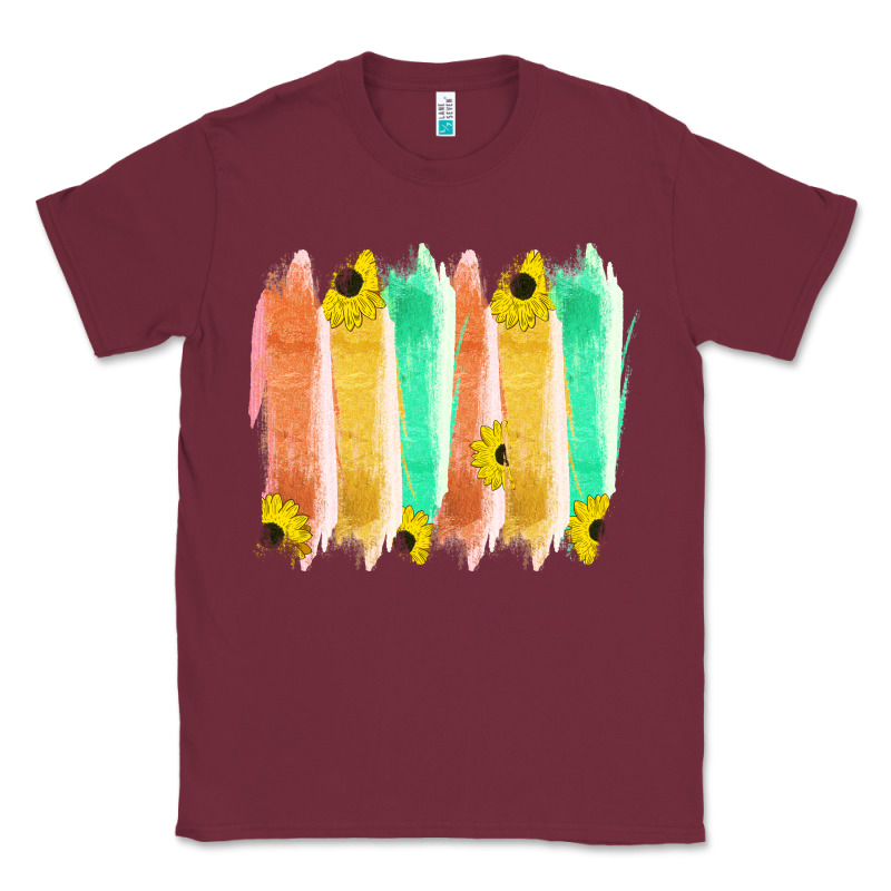 Western Color Farm Life Brush Strokes Classic Tee by Bettercallsaul | Teevron