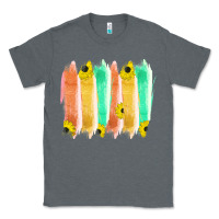 Charcoal Heather Western Color Farm Life Brush Strokes Classic Tee - Bettercallsaul
