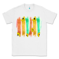 White Western Color Farm Life Brush Strokes Classic Tee - Bettercallsaul
