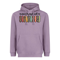 Lavender my favorite people call me nanny Heavyweight Hoodie - MaliasSmallBusiness