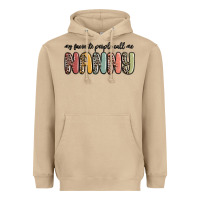 Mushroom my favorite people call me nanny Heavyweight Hoodie - MaliasSmallBusiness