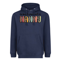 Navy my favorite people call me nanny Heavyweight Hoodie - MaliasSmallBusiness