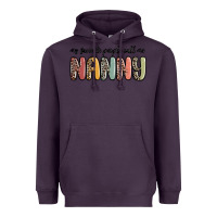 Plum my favorite people call me nanny Heavyweight Hoodie - MaliasSmallBusiness