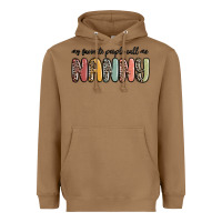 Toasted Coconut my favorite people call me nanny Heavyweight Hoodie - MaliasSmallBusiness