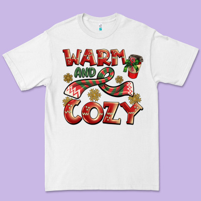 Warm And Cozy Premium Tee Designed By Barkaloodesign