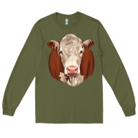 Army Green hareford Long Sleeve Tee - JahusDesignShop