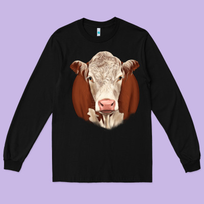 Hareford Long Sleeve Tee Designed By Jahusdesignshop