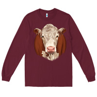 Burgundy hareford Long Sleeve Tee - JahusDesignShop
