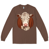 Chestnut hareford Long Sleeve Tee - JahusDesignShop