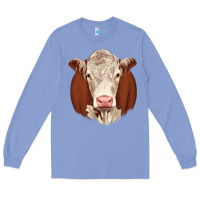 Colony Blue hareford Long Sleeve Tee - JahusDesignShop