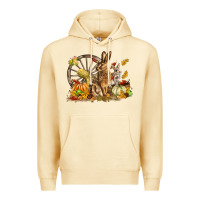 Pina Colada Fall Rabbit Premium Hoodie - LillyAllenDesigns