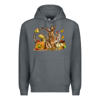 Rock Fall Rabbit Premium Hoodie - LillyAllenDesigns