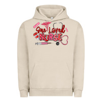 Pigment French Oak one loved nurse Urban Hoodie - texasbilliewilder