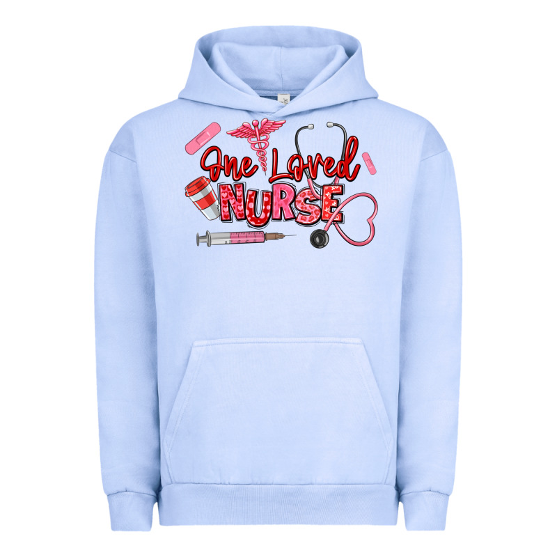 One Loved Nurse Urban Hoodie by texasbilliewilder | Teevron