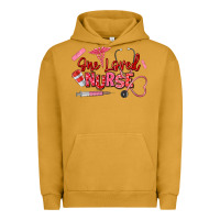 Pigment Peanut Butter one loved nurse Urban Hoodie - texasbilliewilder