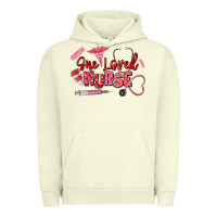 Pigment Pistachio one loved nurse Urban Hoodie - texasbilliewilder