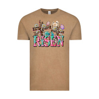 Vintage Coffee He is risen Easter Day Vintage Tee - CowGirlArtShop