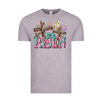 Vintage Zinc He is risen Easter Day Vintage Tee - CowGirlArtShop