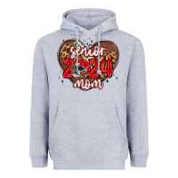 Heather Grey senior 2024 mom football Heavyweight Hoodie - MaliasSmallBusiness