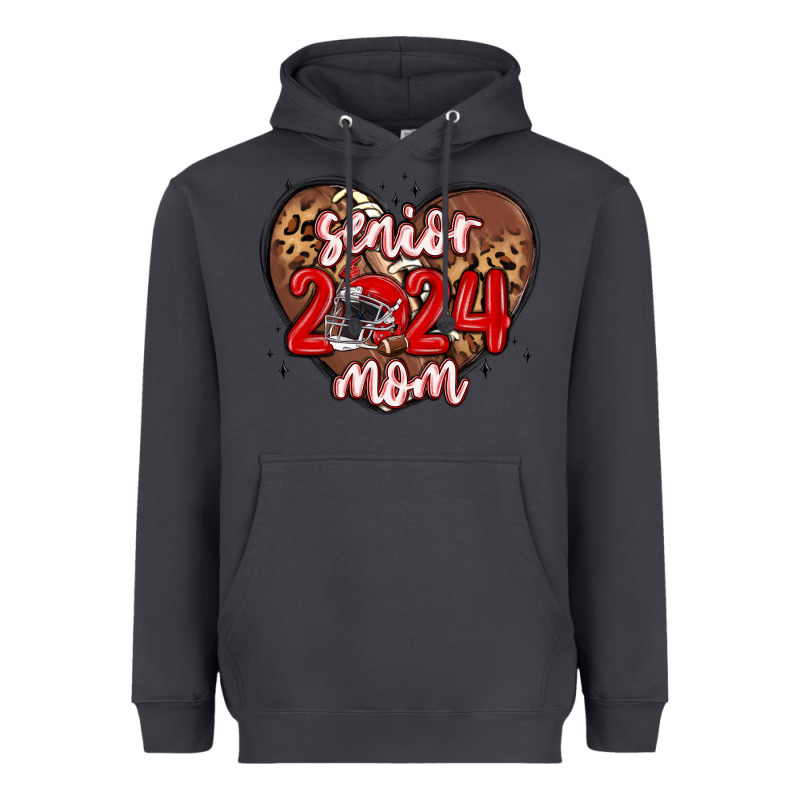 Senior 2024 Mom Football Heavyweight Hoodie by MaliasSmallBusiness | Teevron