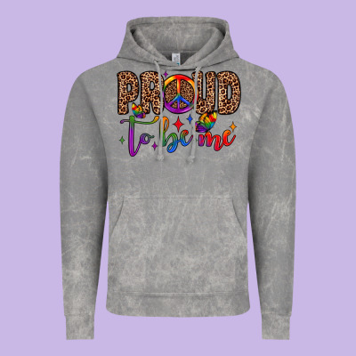 Proud To Be Me Vintage Hoodie Designed By Jahusdesignshop