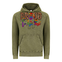 Vintage Olive proud to be me Vintage Hoodie - JahusDesignShop