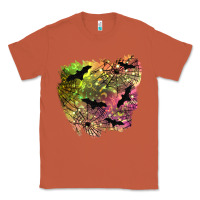 Copper bat halloween patch Classic Tee - BundleAndBundleShop