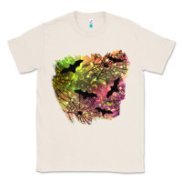 Natural bat halloween patch Classic Tee - BundleAndBundleShop
